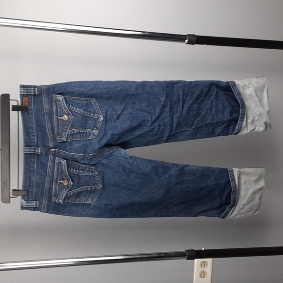 DKNY Cropped Cuffed Low Rise Jeans - Picture 9 of 12